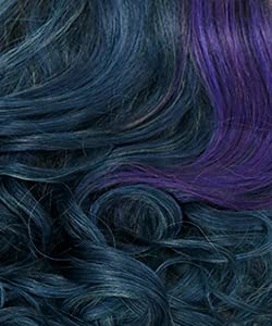 Miniatura 2 de Bobbi Boss Peluca de encaje frontal HD MediFresh 13X5 Deep Lace MLF671 Milo (HLPURPGRN)