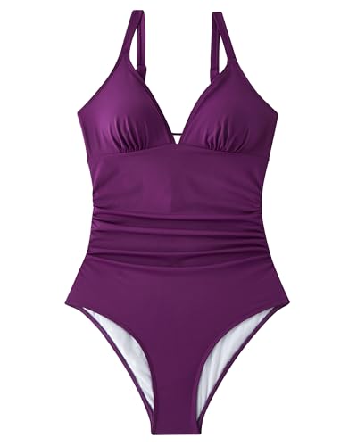Maillot de bain ventre plat col en V résolvant les complexes - 6