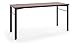 HON Basyx Manage Table Desk, Chestnut
