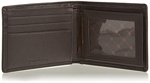 Perry Ellis Mens Park Avenue With Passcase Wallets, Brown, One Size Us #TOP3