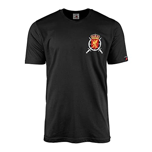 T-shirt Logistique Regiment Suède noir XXXL 1st Logistics