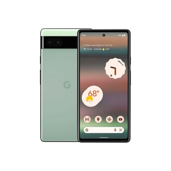 Google Pixel 6a Sage 128GB (GOPIXEL6ASAG128GBB) (Renewed) : Amazon