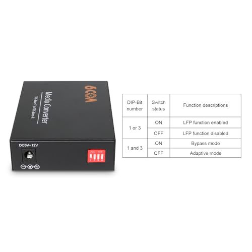 Image of 6COMGIGA 10G Fiber Media Converter with LFP Function,1x 1000M /2.5G /5G /10GBase-T Auto-Negotiation RJ45 Slot to 1x 10GBase-X SFP+ Slot,Support 10GBase-SR /LR /BIDI, 10 Gigabit Ethernet Media Converter