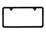 Mopar Satin Black Slim Edge License Plate Frame - 82213250