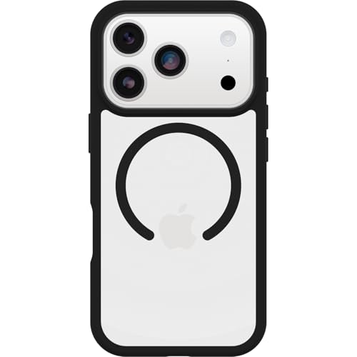 Image of OtterBox iPhone 17 Pro Profile Series Case Compatible with MagSafe - Black Crystal - Ultra-Thin, Stylish Minimalist iPhone Case