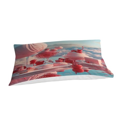 Parure housse de couette gâteau 3D idée cadeau lit enfant single - 5