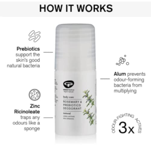 Green People for Men No.8 Thyme & Prebiotics Deodorant 75ml | Effective Natural & Organic Men’s Deodorant | Herbal Scented Deodorant for Men| Paraben Free & Ethanol Free | Cruelty Free & Vegan - Image 5
