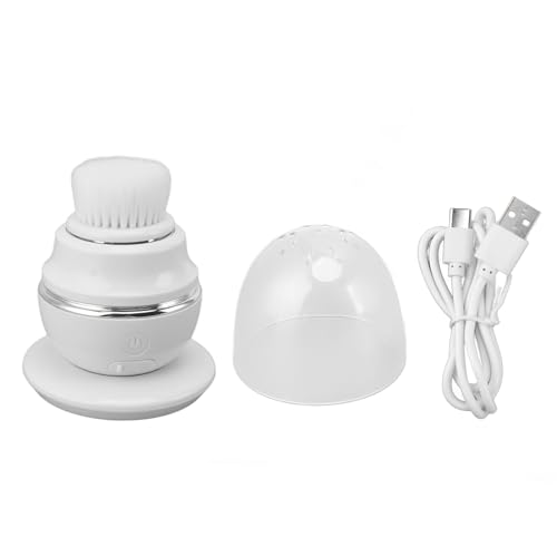 Limpiador facial eléctrico, cepillo limpiador facial de 3 velocidades, para exfoliación, limpieza profunda, masaje, adecuado para todo tipo de piel