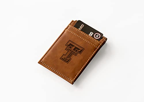Image of NCAA Laser Engraved Front Pocket Wallet - Compact /Comfortable /Slim