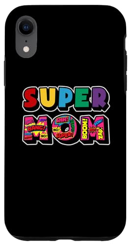 ママコミック ポップアート グラフィックTシャツ 母の日プレゼント スマホケース iPhone XR 用