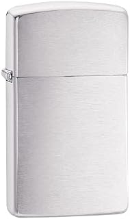 Zippo Windproof Lighter, Metal Long Lasting Zippo Lighter, Best with Zippo Lighter Fluid, Refillable Lighter, Perfect for Cigarettes Cigars Candles, Pocket Lighter Fire Starter, Wolf Collection