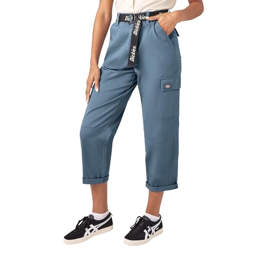 Image of Dickies Women's Relaxed Fit Cropped Cargo Pants