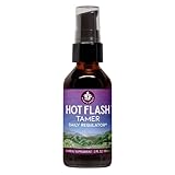 WishGarden Herbs Hot Flash Tamer - Plant-Based Herbal Hot Flash Relief & Night Sweats Supplement with Black Cohosh & Vitex Berry Supports Healthy Hormone Levels, Menopause Relief for Women, 2oz