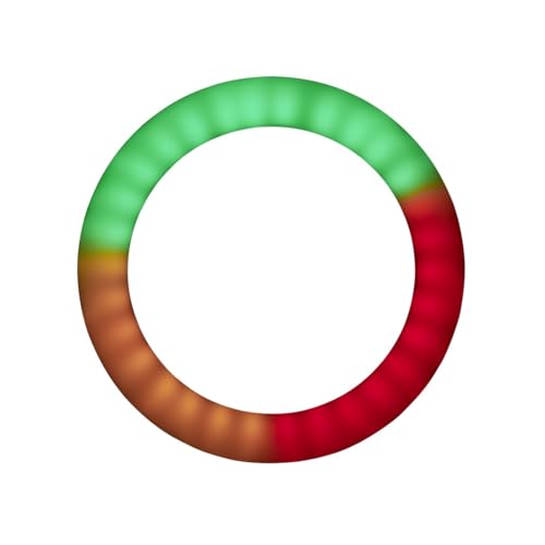 Hama LED RGB Ringlicht mit Stativ Handy faltbar 10,2“ Ringleuchte, 26,5 cm Durchmesser, Tisch Stativ f&uuml;r die Kamera, ausziehbar bis 138 cm, dimmbares LED Tischringlicht, farbig, zum Einklappen schwarz