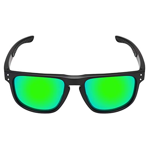 Image of Mryok Polarized Replacement Lenses for Oakley Holbrook R OO9377 55mm Sunglasses, HD Polarized, UV Protection, Impact Resistant & Perfectly Fit - Emerald Green