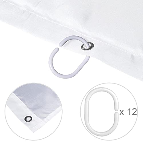 Rideau de douche bouledogue imperméable coloré tissu 183 x 183 - 5