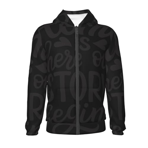 Home is Where Our Story Begins Kids Pullover Hoodies Boys Zip Up Sweatshirts Girls Athletic Clothes with Pocket2