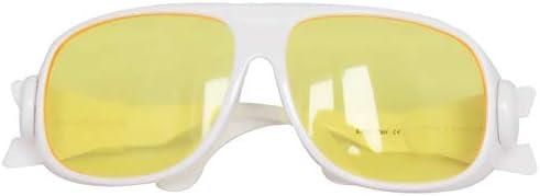 EP-9A-1 Wide-spectrum continuous absorption 190nm-400nm 266nm laser protective glasses PC material CE certification
