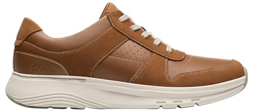 Clarks Motion Trek Go   Tenis para Hombre, Tan Combi, 7 UK, Tan Combi, 41 EU