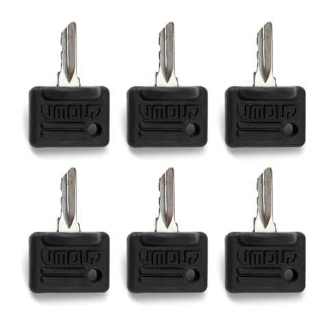 L Continue 6 PCS Ignition Key 107151-001 107151001 Compatible with Crown Forklift Equipment PE3000 PE4000 PE4500 WP3000 Cover