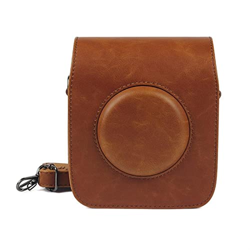 VBPCEFZTLK Bolso de la cámara Estuche protector de cuero de la PU Bolso retro de la correa del hombro Estuche protector de la cámara Regalo apto for Fujifilm Ajuste for SQUARE SQ20 SQ10 bolso de la cá