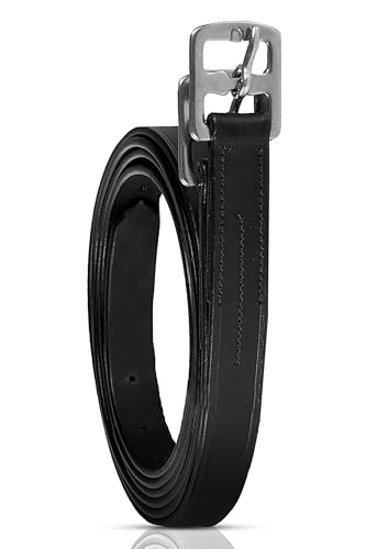 HORZE Genuine Leather English Riding Stirrup Leathers Pair | Adult Sizes