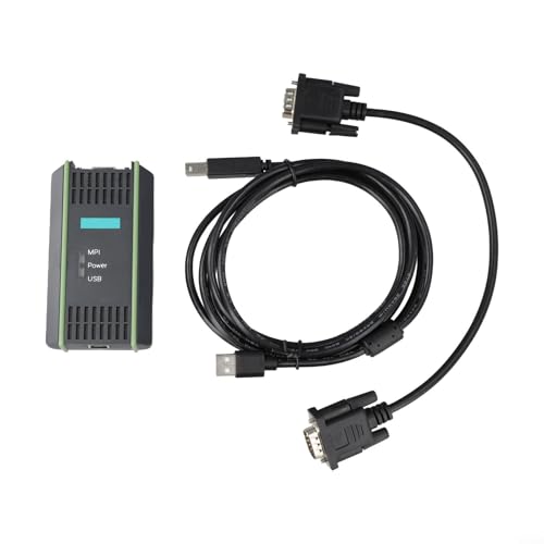 Adaptador de cable de programación USB-MPI 6ES7972-0CB20-0XA0 para Siemens S7-200 S7-300 S7-400 PLC, convertidor MPI/PPI RS485 soporta 9.6Kbps 19.2Kbps 187.5Kbps y STEP7 V5.5