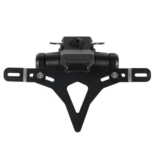 Support de plaque moto avec lumière LED courte pour MT09 SP 2021-2025
