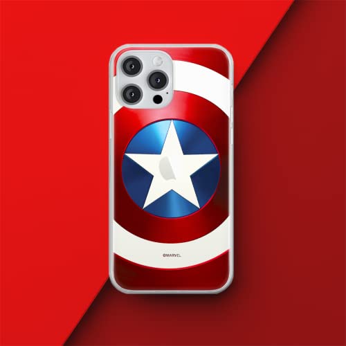 Ert Group Mobile Phone Case For Iphone 13 Pro Max Original And Officially Licensed Marvel Pattern Captain America 025 Optimally Adapted To The Shape Of The Mobile Phone, Partially Transparent #TOP7