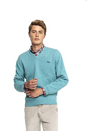 Scotta 1985 - Jersey Pico Lana Verde Agua