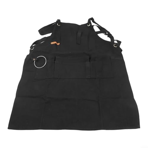 Tablier de travail en toile marron robuste pour électricien