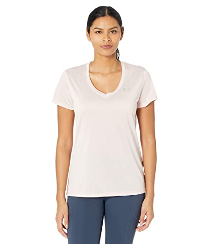 Image of Under Armour Womens Tech V-Neck Twist Short-Sleeve T-Shirt