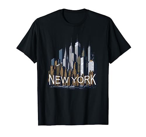 NYC New York City Skyline Gifts New York City Merch T-Shirt