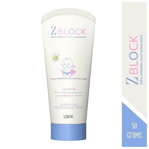 Image of Z Block kids Sunscreen 50 gm | Broad Spectrum UV Protection