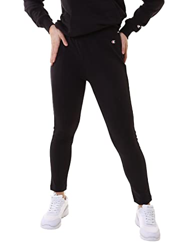 Pantalon de gymnastique Champion femme noir Slim Fit vêtement de sport stretch stretch