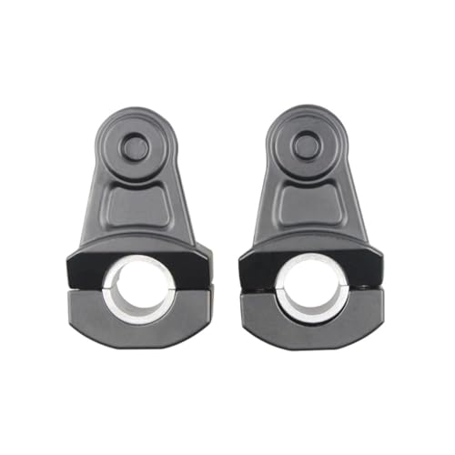 Rehausseur de guidon moto noir pour de longs trajets confortables