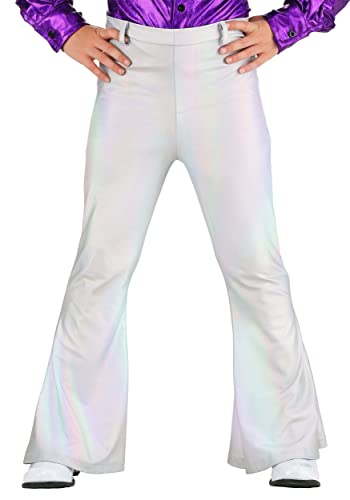 Pantalones disco holográficos para niños