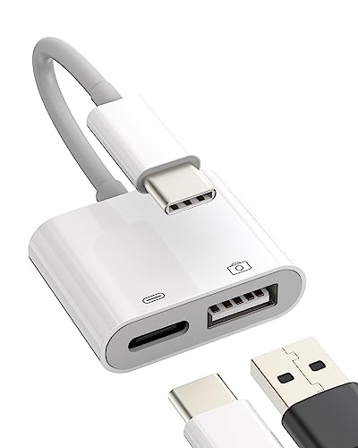 ^Cvc USB ϊA_v^[}[d 2in1 OTGP[uΉApple iPhone 15 Pro Max Plus ΉiPad Pro Air Mini Macbook USB A to C vORlN^Type-cJ[`[W[L[