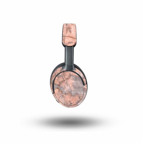 Image of MightySkins Glossy Glitter Skin Compatible with Bose QuietComfort Ultra - Blush Marble | Protective, Durable High-Gloss Glitter Finish | Easy to Apply