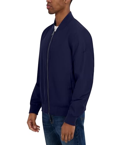 Image of Nautica Men's Lightweight Bomber Jacket - Wind & Water-Resistant, Regular, Big & Tall Sizes