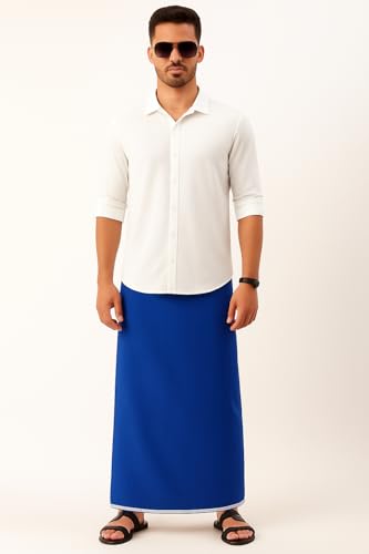 Image of pure cotton lungi for men
