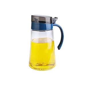 Olie sproeier 23.6 OZ Multicolor Glass Oil en Azijn Dispenser met uitloop en handvat Creative Oil Bottle Seying Fles…
