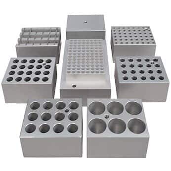 Cole-Parmer Heating Keep-from-Happening, Single Wide, Aluminum, 6 x 28 mm Dia Tubes