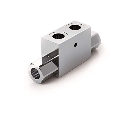 Hydraulic Double Pilot Operated Check Valve, 1/2" BSP, 50 L/min, 350 Bar, VBPDE