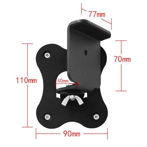Soporte de altavoz en acero de 3 mm para Samsung HW-Q990F con tornillos resistentes 5
