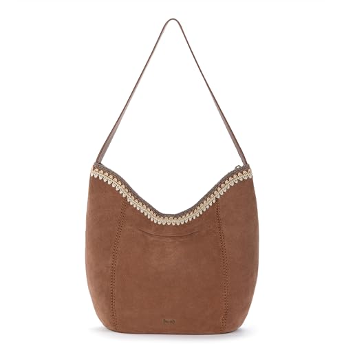 Image of The Sak Sequoia Hobo Bag - Premium Large Leather Women's Handbag for Everyday & Travel - Durable Purse With Zipper Pocket