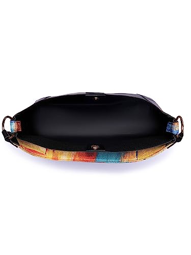 ZOUK Black Vegan Leather Classic Open Tote