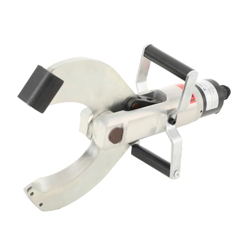 TABODD CPC-105C Hydraulic Cable Cutter Head, 105mm Heavy Duty Hydraulic Cable Cutter Head Copper Aluminum Electric Copper Aluminum Wire Cutting Tool, Silver