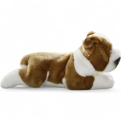 Carl Dick Bulldogge, französische Bulldogge liegend, Hund, Plüschtier, Kuscheltier ca. 25cm 3038