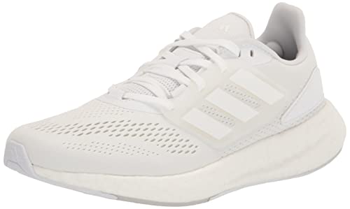 adidas Mens Pureboost 22 White/White/Crystal White 7.5